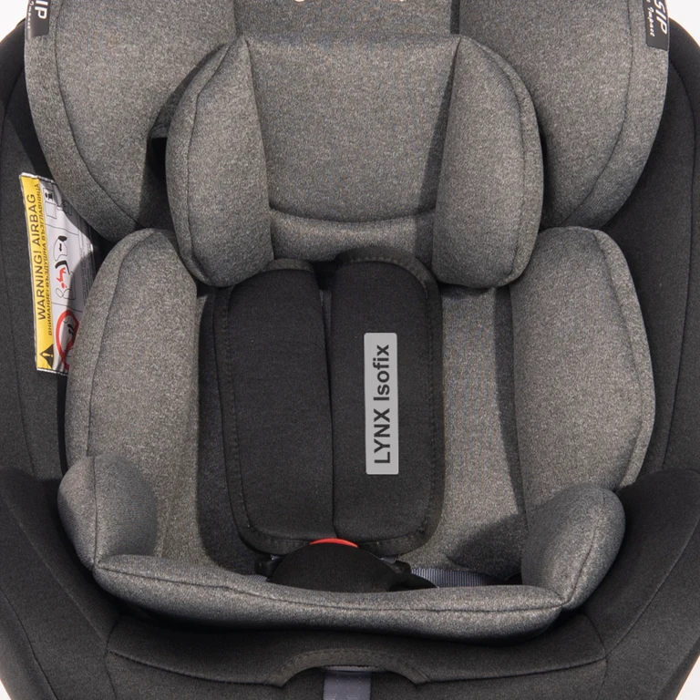 Автокрісло Lorelli Lynx Isofix 0-36 кг Black&Grey